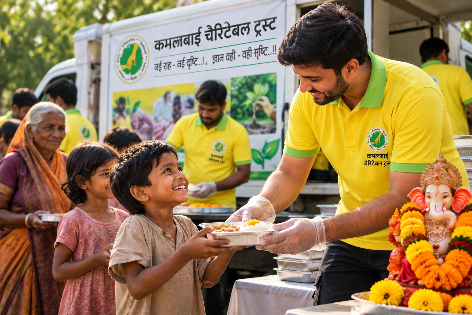 Celebrate Ganesh Chaturthi with Food Donation & Kindness