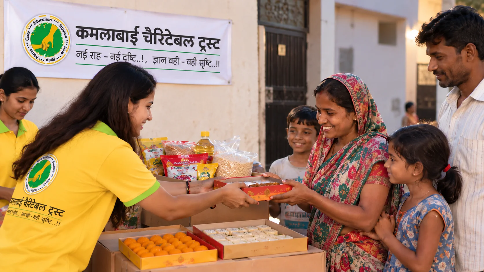 Diwali Food Donation & Charity Ideas Help Needy Families