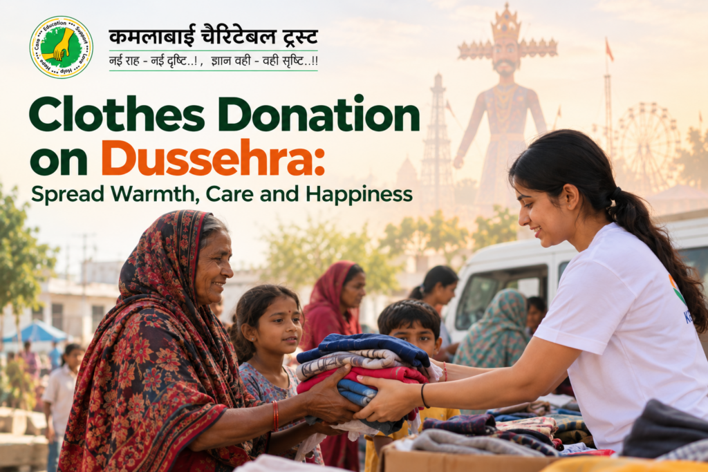 Dussehra Clothes Donation Drive