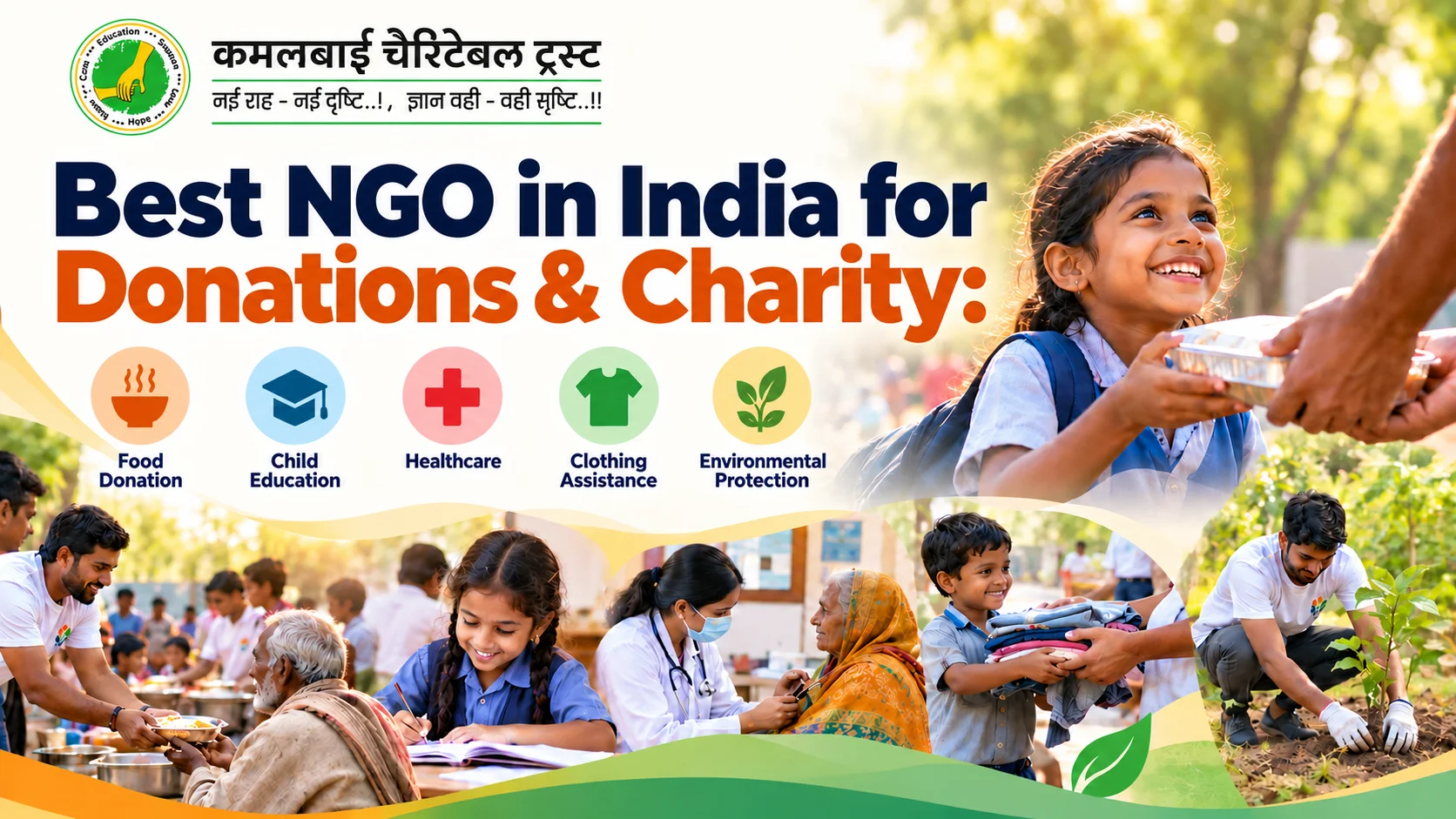 Kamlabai Charitable Trust – Best NGO in India for Donations and Charity